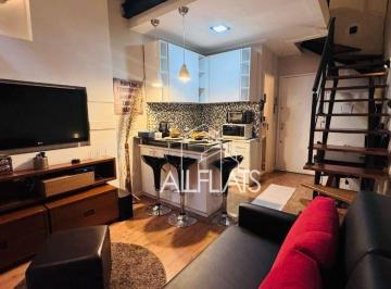 Sala · Apartamento Duplex com 1 quarto à venda, 40 m² no Brooklin - São Paulo/SP