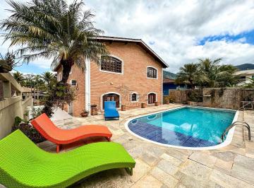 Casa · 375m² · 5 Quartos · 5 Vagas · Casa com 5 dorms, Recanto Lagoinha, Ubatuba - R$ 2.6 mi, Cod: 2479