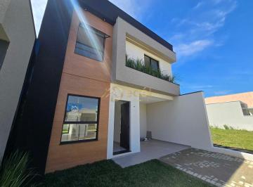 Casa · 125m² · 3 Quartos · 1 Vaga · Sobrado em tecnologia EPS à venda em Campo Largo/PR - Condomínio ITAQUI.