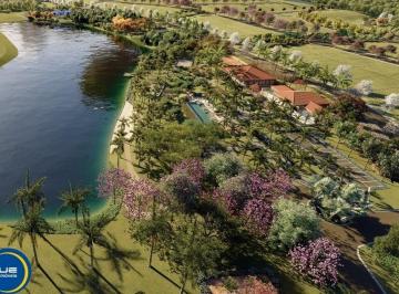 Foto 01 · Terreno à venda em condomínio exclusivo na cidade de Indaiatuba-SP, no Residencial Quinta do Lago - 
