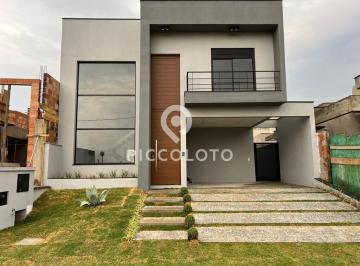 Casa · 196m² · 3 Quartos · 4 Vagas · Sobrado à venda em Campinas, Parque Rural Fazenda Santa Cândida, com 3 suítes, com 196 m²