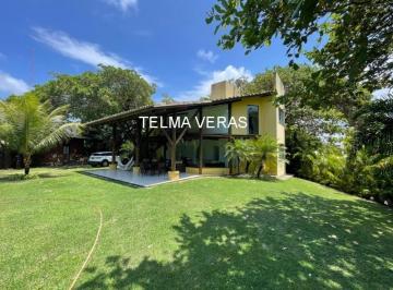 Foto 01 · Casa em Condomínio de Luxo em Busca Vida - Camaçari-BA: 4 quartos, 4 suítes, 2 salas, 6 banheiros, 4