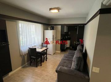 Apartamento · 33m² · 1 Quarto · 1 Vaga · Flat com ótimo preço no bairro Brooklin. Confira!