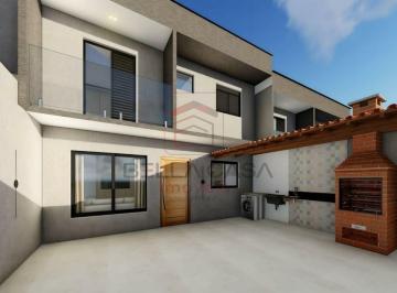 Casa · 79m² · 2 Quartos · 2 Vagas · Sobrado novo à venda na Vila Alpina, com 2 suítes e 2 vagas de garagem
