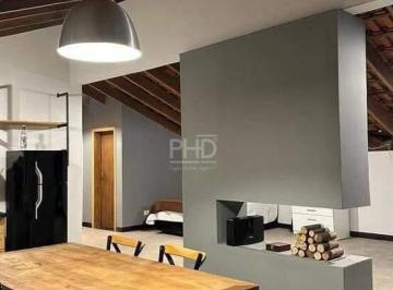 Comercial · 65m² · 1 Quarto · Loft Rústico Mobiliado para Locação – 65m² - Jordanópolis - São Bernardo do Campo/SP