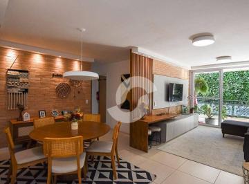 SALA · Apartamento mobiliado 4 dormitórios à venda, 128 m² por R$ 1.600.000 - Camboinhas - Niterói/RJ