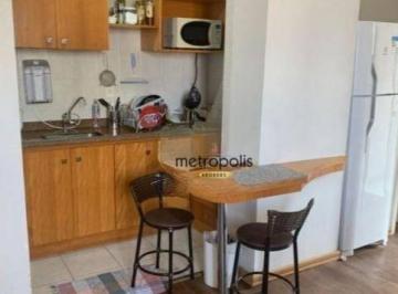 Cozinha · Flat à venda, 44 m² por R$ 245.000,00 - Jardim Bela Vista - Santo André/SP