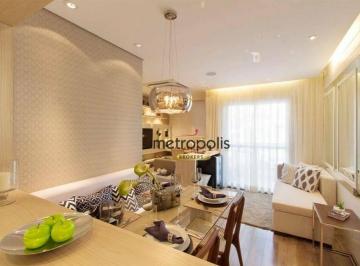 Sala · Apartamento à venda, 59 m² por R$ 463.250,00 - Parque Jaçatuba - Santo André/SP