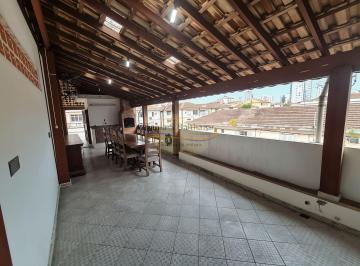 Casa · 185m² · 4 Quartos · 1 Vaga · Casa Sobreposta Alta, Bairro Aparecida, em Santos.