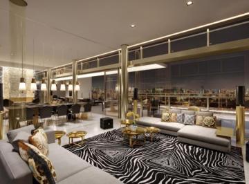 Apartamento de 1 quarto, São Paulo · Studio luxuoso em Moema pronto assinado pela grife Versace Home no Brasil
