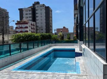 Apartamento de 2 quartos, Praia Grande · Mobiliado 73m² apto 2 dormitorios, sendo 1 suite na OCIAN