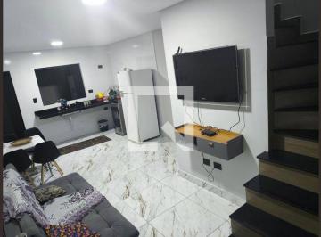 Casa · 60m² · 2 Quartos · 1 Vaga · Casa para Aluguel - Aviação, 2 Quartos, 60 m² - Praia Grande
