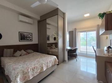 Apartamento · 33m² · 1 Quarto · 1 Vaga · Kitnet para alugar com 33,55m² de área útil e mobiliado no condomínio Edifício Via Appia, em Ribeirã
