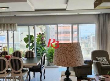 f00afb8e55ff1e50aea91bc89606e285ddbce771 · Apartamento Duplex com 4 dormitórios à venda, 380 m² por R$ 4.900.000,00 - Embaré - Santos/SP