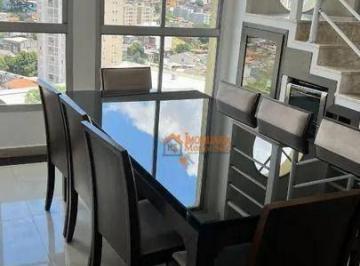 e9b11d746adcba36103174fbae5c7363209e1027 · Apartamento Duplex com 3 dormitórios à venda, 131 m² por R$ 855.000,00 - Vila Hulda - Guarulhos/SP