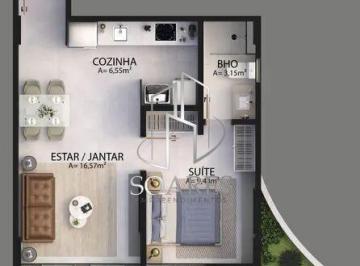 Apartamento · 90m² · 2 Quartos · 1 Vaga · Sorelle: O Reduto Ganha um Novo Conceito de Moradia