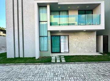 Foto 01 · Casa a venda condomínio, 4/4, suítes, Miragem, Buraquinho, Lauro de Freitas