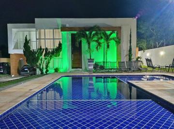 Frente da casa · MANSÃO LUXUOSA MOBILIADA EM CAMAÇARI