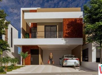 Casa · 195m² · 3 Quartos · 4 Vagas · CASA EM CONSTRUÇÃO COM 3 SUÍTES EM CONDOMÍNIO, ENGORDADOURO!