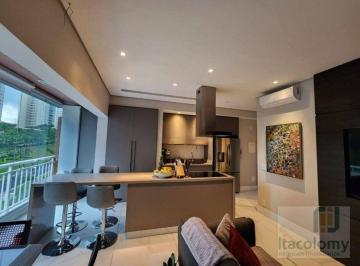 b8be0d008e6dfb2b2ea0e06e89a489aad78f19d2 · Apartamento com 2 dormitórios à venda, 102 m² por R$ 1.200.000 - Edifício Trix Tamboré - Alphaville 
