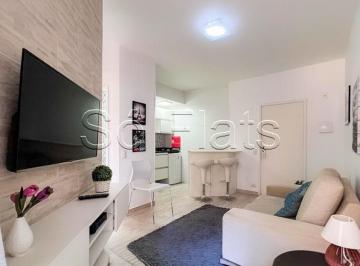 Apartamento · 28m² · 1 Quarto · 1 Vaga · Flat no Stagium Studio, Jardim Paulista, na Alameda Campinas a Poucos Metros da Paulista
