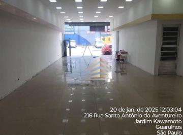 eeff39b2e65d65f7b1bf4a207c3734e7eeff8584 · Aluga Salão Comercial com Mezanino no Jardim Kawamotode Guarulhos