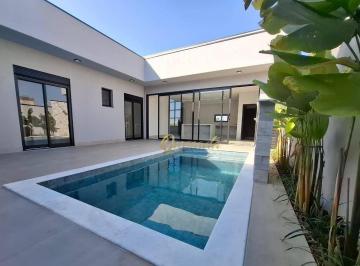 ef45e8821ac48d95d2709d1ad22902589ae02d18 · Casa térrea nova à venda, 3 suítes, planejados, piscina, Condomínio Maria Cândida, Indaiatuba.