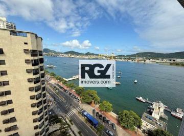 6a1246f586a72fe2098ece638623eb5d810720b1 · Apartamento com 2 dormitórios à venda, 87 m² por R$ 990.000,00 - Ponta da Praia - Santos/SP