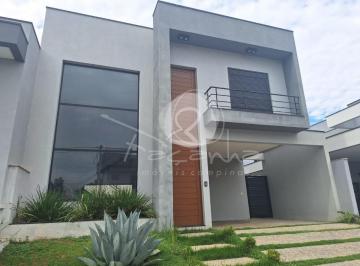 Foto 01 · Casa a venda em condomínio fechado no bairro Fazenda Santa Cândida em Campinas - 3 quartos