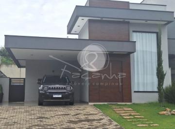 Foto 01 · Casa a venda em condomínio fechado no bairro Fazenda Santa Cândida em Campinas - 3 quartos