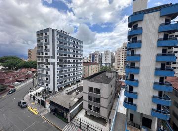 Apartamento de 1 quarto, Praia Grande · Apto amplo de 1 dormitorio na Tupi! Com cozinha ampla, varanda e vista livre!