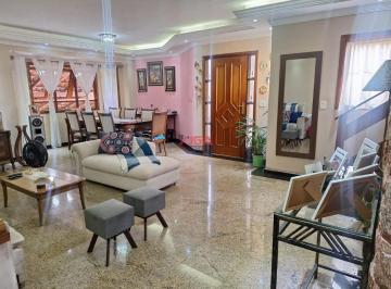 Foto 01 · Sobrado de luxo no Jardim Campo Grande: 4 quartos, 2 suítes, 2 salas, 3 banheiros, 3 vagas, 191m² -
