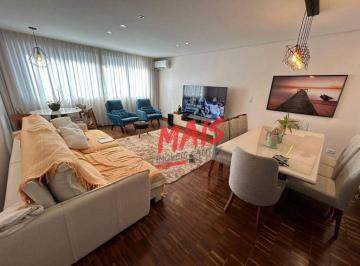 Apartamento · 188m² · 3 Quartos · 2 Vagas · Apartamento em Gonzaga, Santos/SP de 188m² 3 quartos à venda por R$ 1.270.000,00