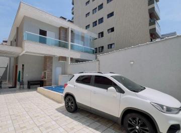 Casa · 127m² · 3 Quartos · 3 Vagas · Sobrado em Boqueirão, Praia Grande/SP de 127m² 3 quartos à venda por R$ 890.000,00