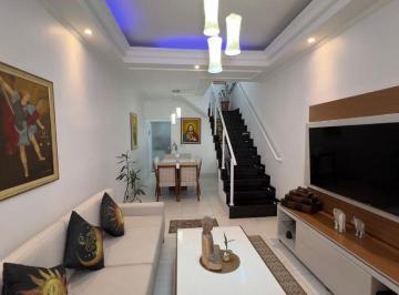 Casa · 99m² · 3 Quartos · 2 Vagas · Sobrado em Boqueirão, Praia Grande/SP de 99m² 3 quartos à venda por R$ 765.000,00