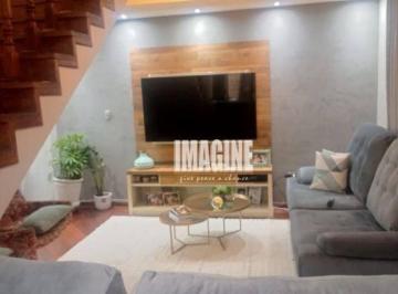 Casa · 127m² · 3 Quartos · 3 Vagas · Sobrado em Jardim Santa Maria, São Paulo/SP de 127m² 3 quartos à venda por R$ 848.000,00