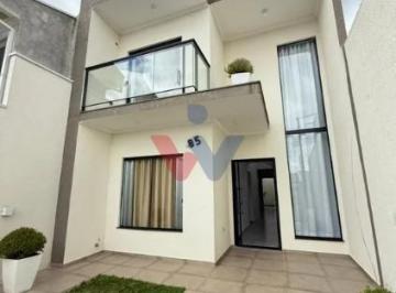 Casa · 90m² · 3 Quartos · 2 Vagas · Sobrado em Eucaliptos, Fazenda Rio Grande/PR de 90m² 3 quartos à venda por R$ 790.000,00