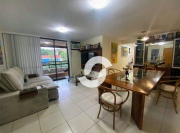 Apartamento · 96m² · 3 Quartos · 2 Vagas · Apartamento em São Francisco, Niterói/RJ de 96m² 3 quartos à venda por R$ 820.000,00