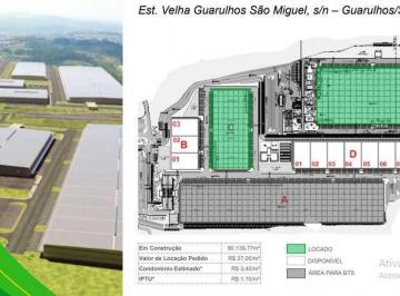 Comercial · 7894m² · Galpão em Jardim Arapongas, Guarulhos/SP de 7894m² para locação R$ 213.111,00/mes