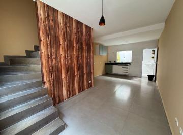 Casa · 64m² · 2 Quartos · 1 Vaga · Sobrado em Balneário Maracanã, Praia Grande/SP de 64m² 2 quartos à venda por R$ 450.000,00