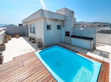 Apartamento · 290m² · 3 Quartos · 3 Vagas · Cobertura em Piratininga, Niterói/RJ de 290m² 3 quartos à venda por R$ 3.120.000,00