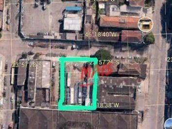 Terreno · 917m² · Terreno em Estuário, Santos/SP de 0m² à venda por R$ 2.292.500,00
