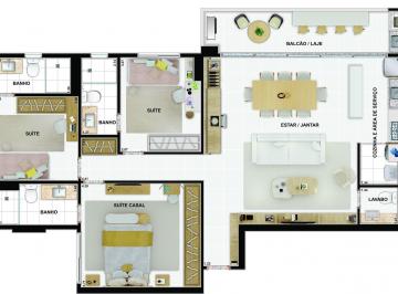 imagem-1 · Ágio ÁGIO - APARTAMENTO 119 m² - SOFT JARDIM AMÉRICA Apartamento com 3 Quarto(s) por R$ 1012775.00 n