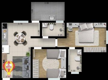 4de9fcbba17b57870ff43965caccc534726a76dd · Apartamento á venda Residencial Giardino Wanel