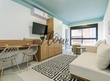 Apartamento · 30m² · 1 Quarto · 1 Vaga · STÚDIO Á VENDA MOBILIÁDO E EQUIPADO NO BAIRRO PANTANAL!