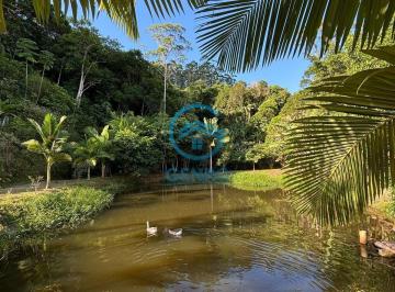 Rural · 4200m² · 2 Quartos · Chácara em Meio a Natureza com Lagoa, Piscina e Terreno de 4.200m² à venda em Canelinha/SC