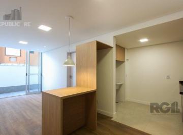 Apartamento · 65m² · 1 Quarto · 1 Vaga · Apartamento em Porto Alegre no Bairro Petrópolis, de 1 quarto, GARDEN , semi mob