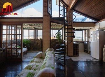 Apartamento · 93m² · 2 Quartos · 1 Vaga · Cobertura 2 Quartos com Terraço, Lareira e Vaga no Centro Histórico - 93m² - Cen