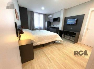Apartamento · 22m² · 1 Quarto · Apartamento no Centro de 1 dormitório mobiliado