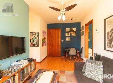 Apartamento · 51m² · 2 Quartos · 1 Vaga · APARTAMENTO 2 QUARTOS 1 VAGA NO BAIRRO MENINO DEUS. REFORMADO , SEMI-MOBILIADO E